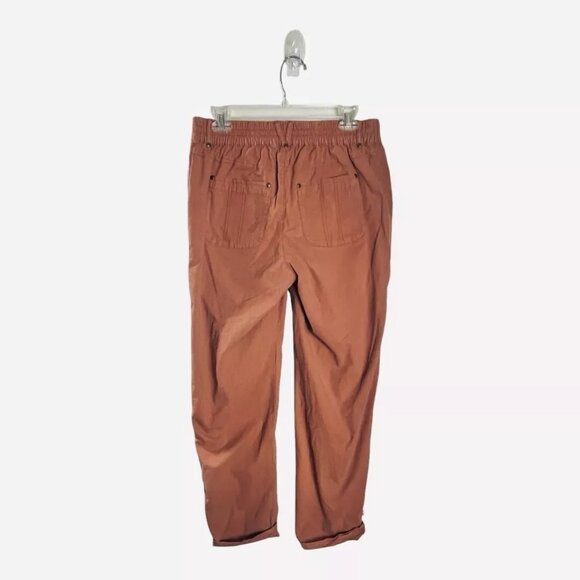 Soft Surroundings Cargo Pant S Everything Under The Sun Embroidered Roll Tab - Picture 4 of 11